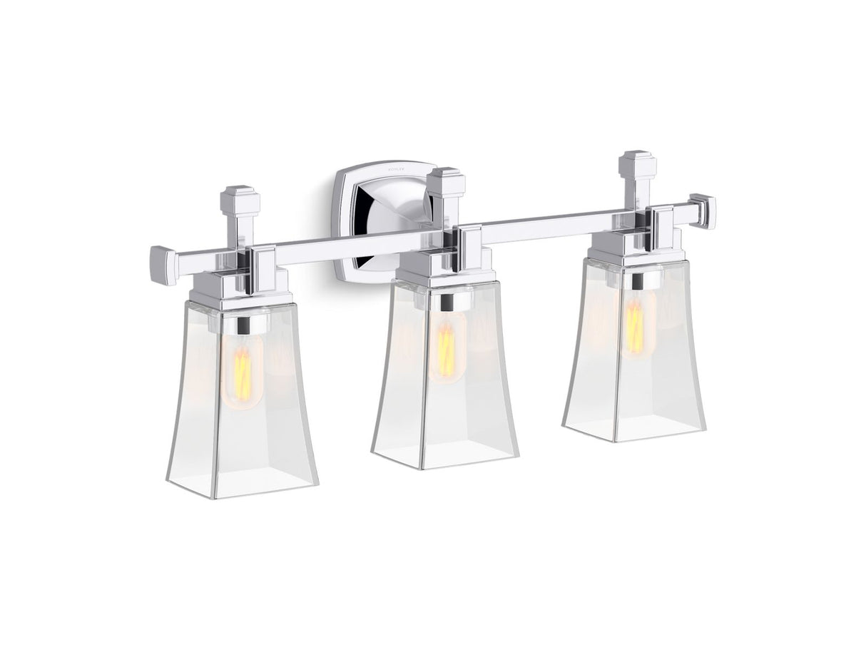 Riff® Three-light sconce