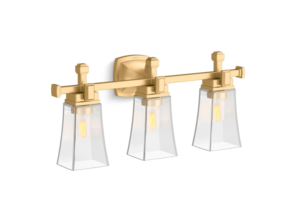 Riff® Three-light sconce