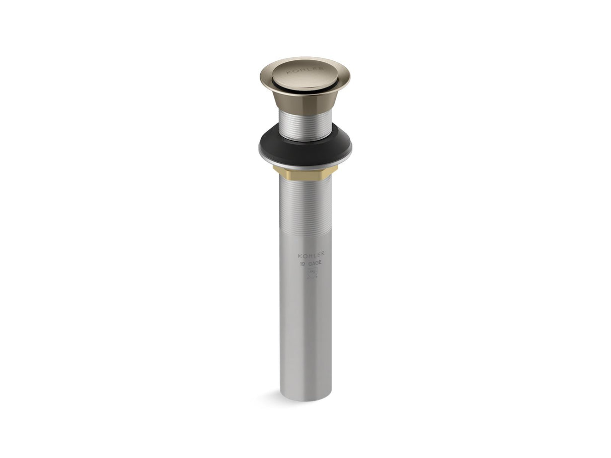 Clicker drain without overflow