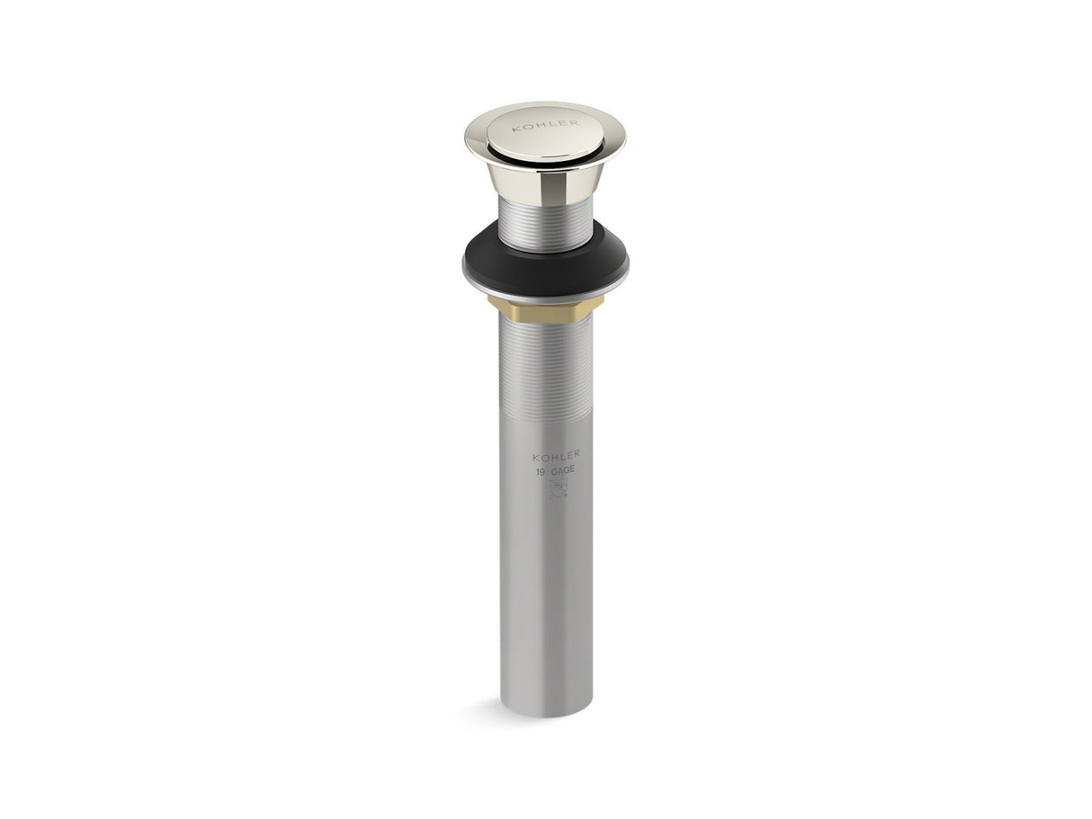Clicker drain without overflow