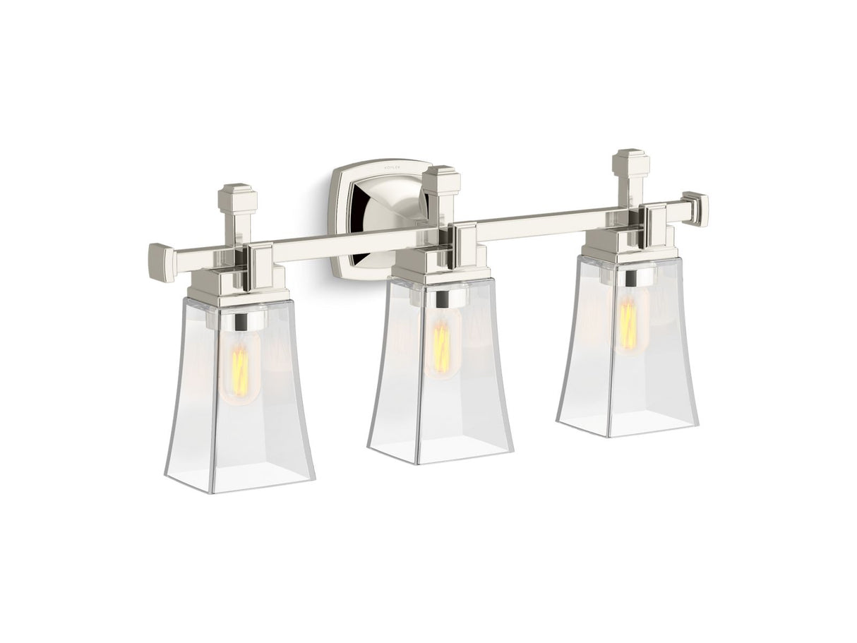 Riff® Three-light sconce