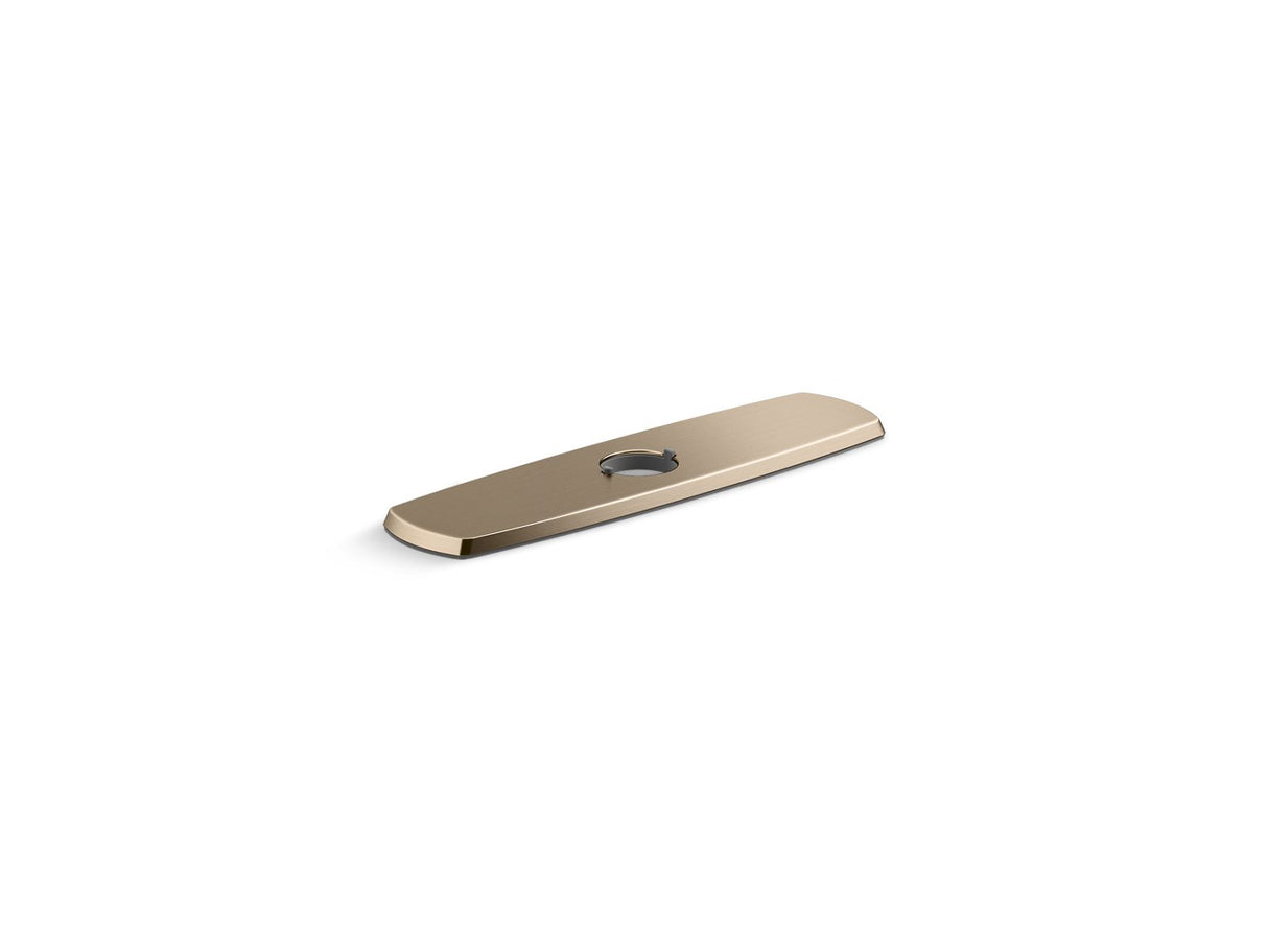 Graze® Three-hole kitchen faucet escutcheon