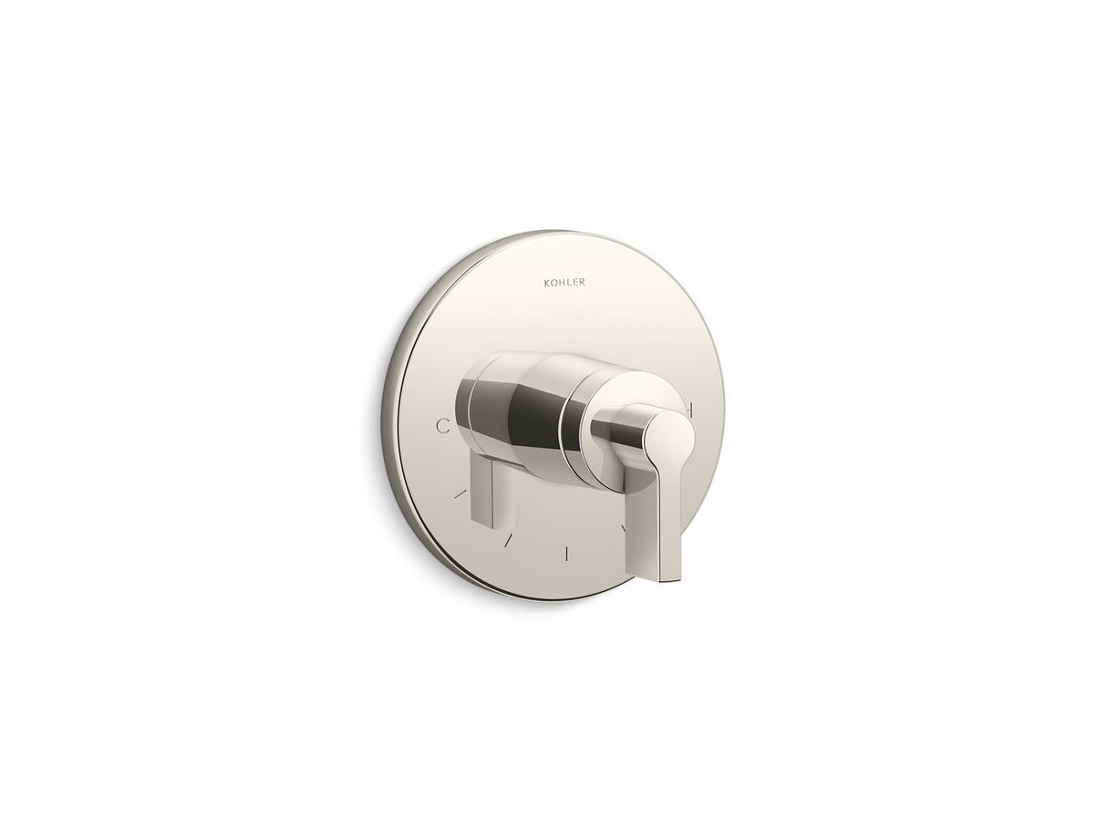 Components® MasterShower® temperature control valve trim with Lever handle