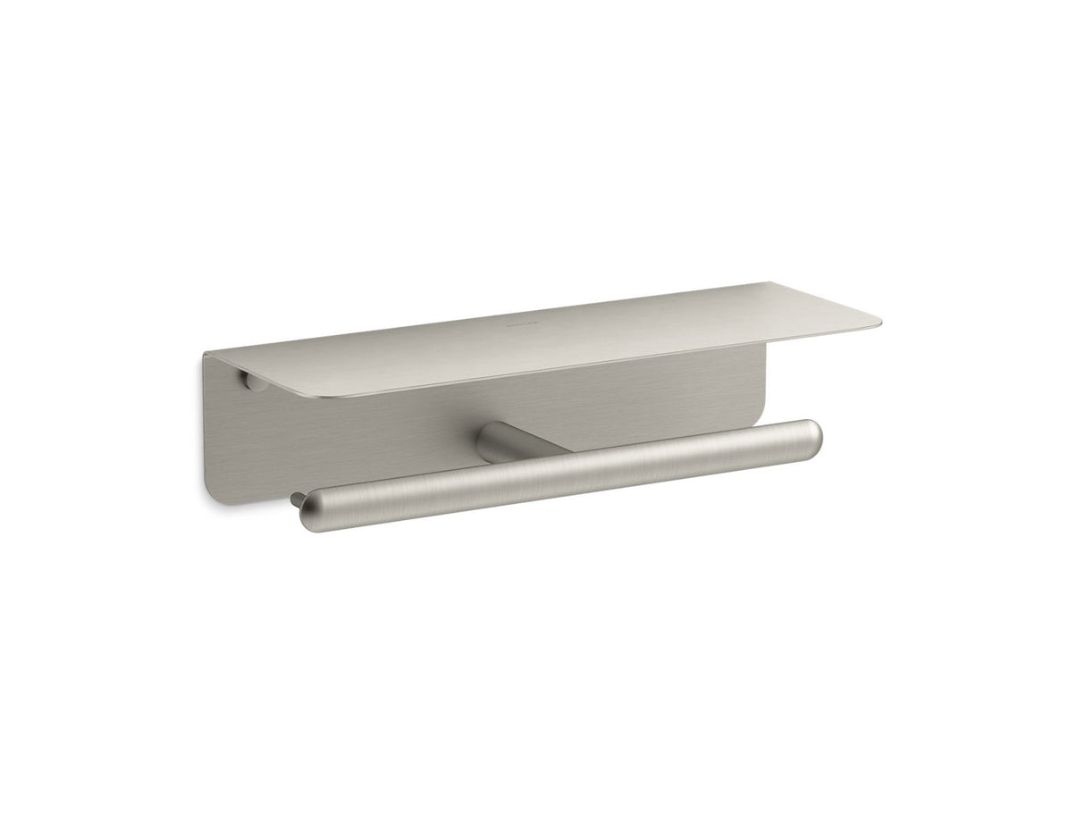 Kumin™ Covered double toilet paper holder