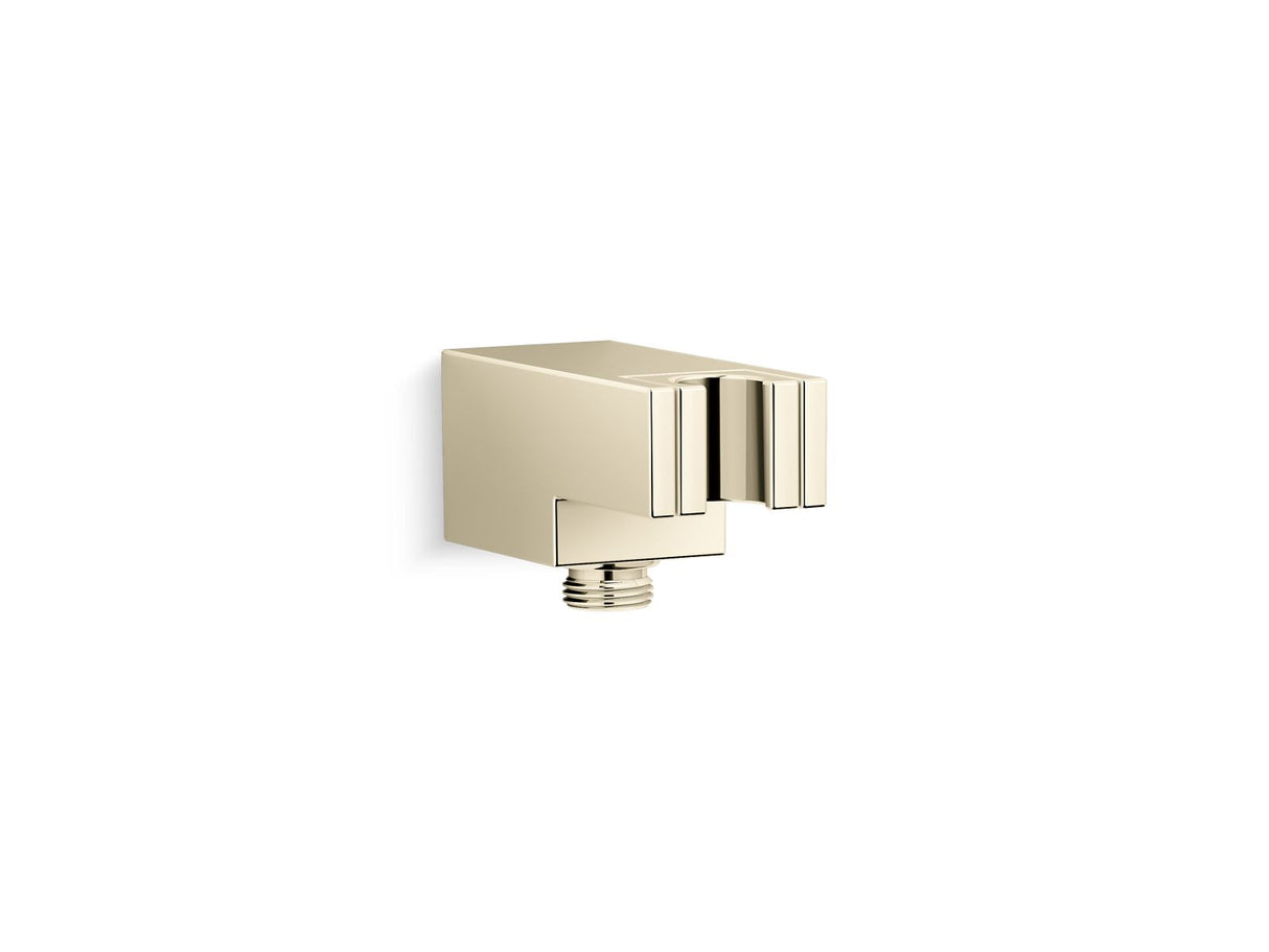 Statement® Wall-mount handshower holder with supply elbow and check valve