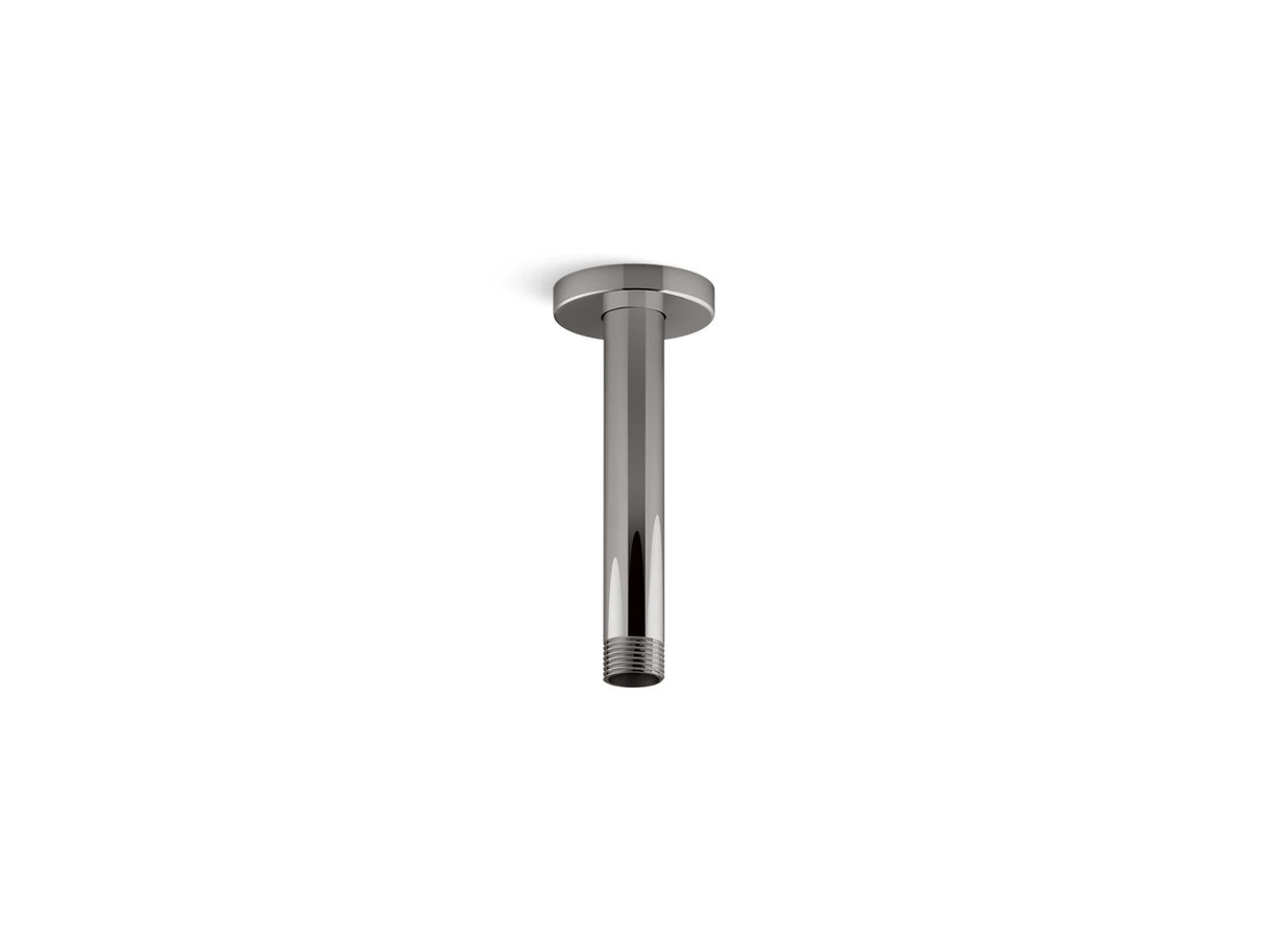 Statement® 6" ceiling-mount single-function rainhead arm and flange