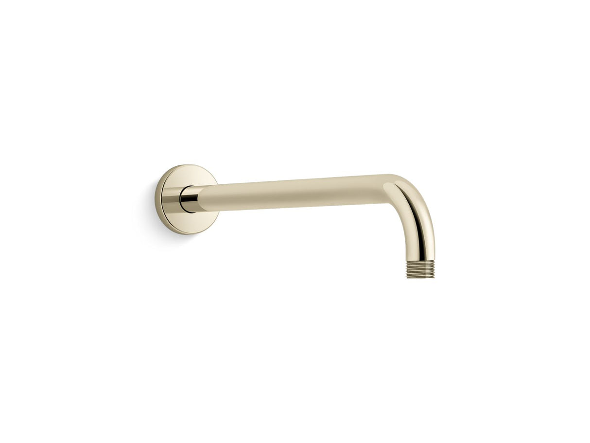 Statement® 15-1/2" wall-mount single-function rainhead arm and flange