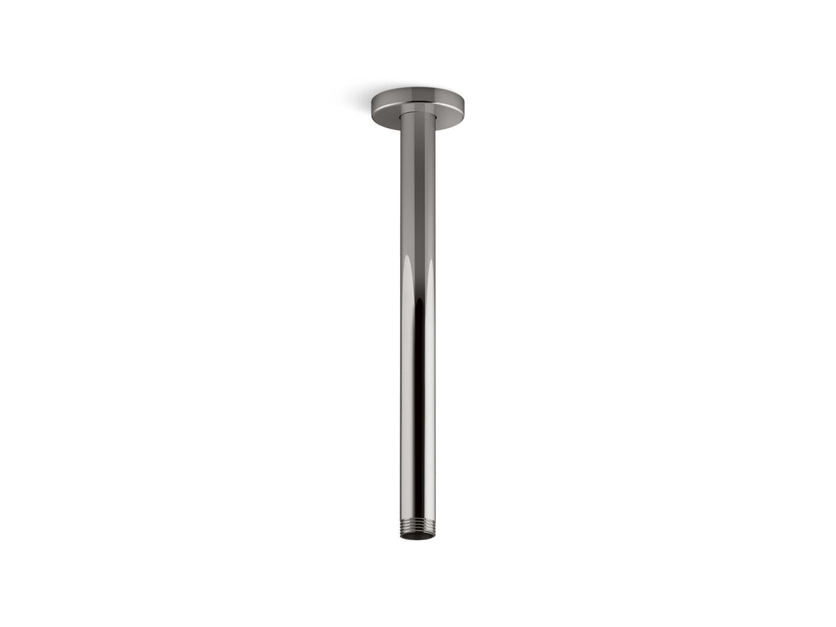 Statement® 12" ceiling-mount single-function rainhead arm and flange