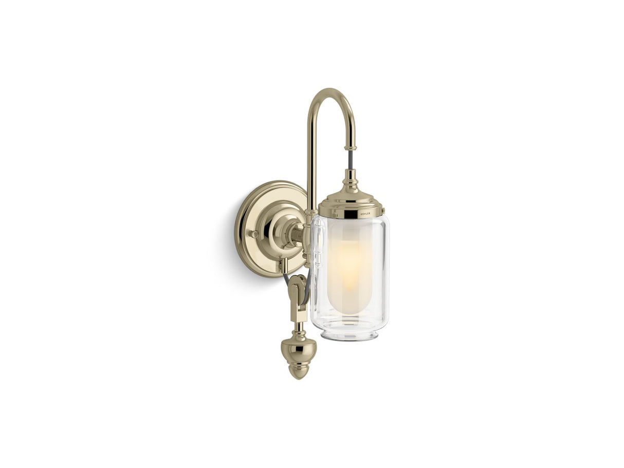 Artifacts® One-light adjustable sconce