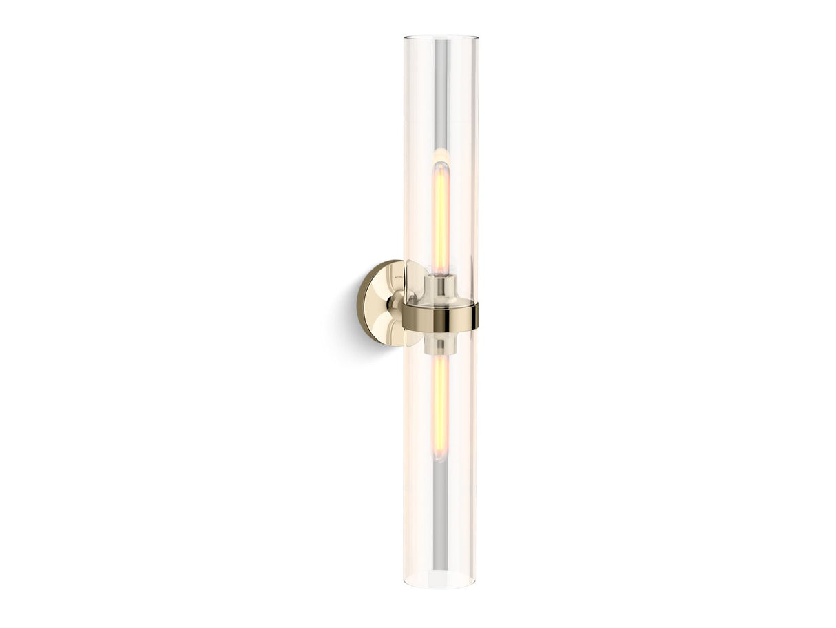 Purist® Two-light sconce