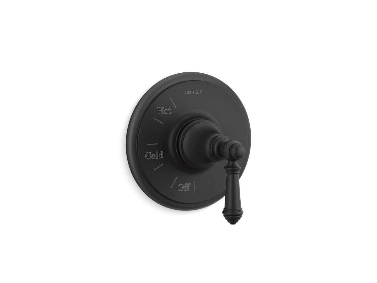 Artifacts® Rite-Temp® valve trim with lever handle