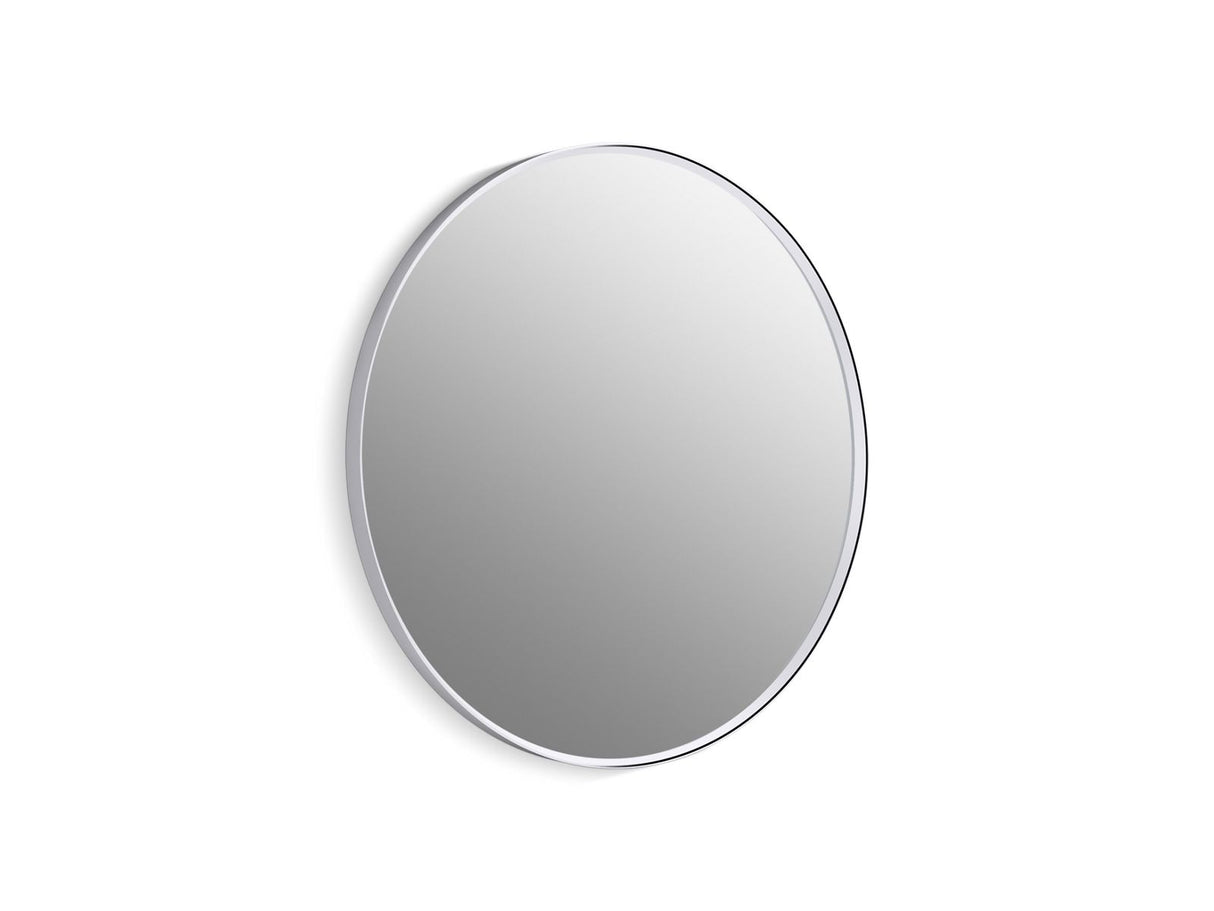 Essential 32" round framed mirror