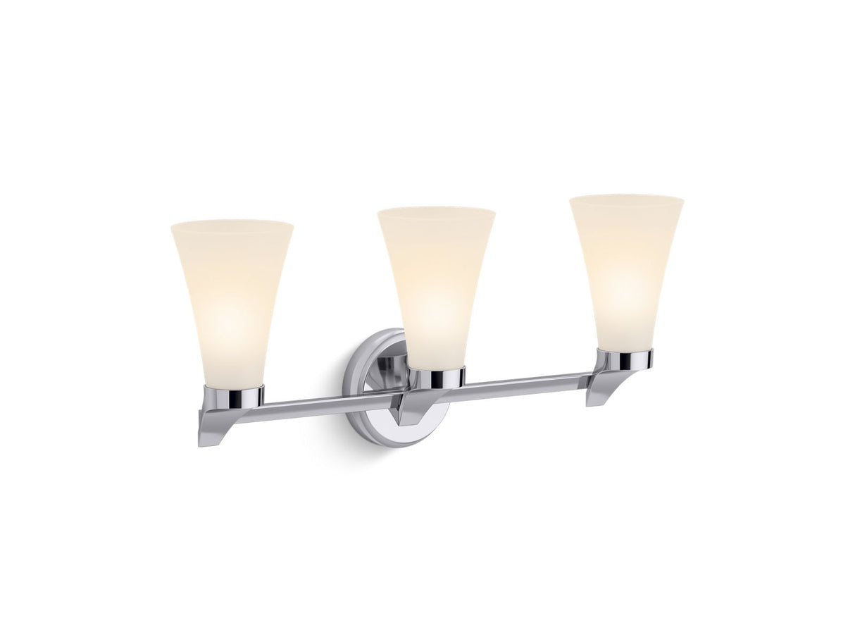 Simplice™ Three-light sconce