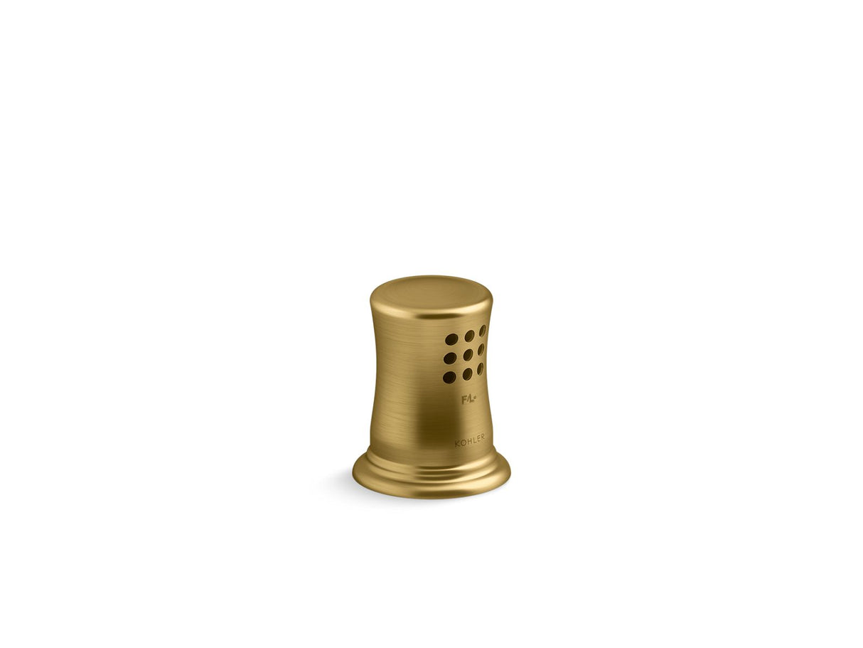 Air gap cover with collar