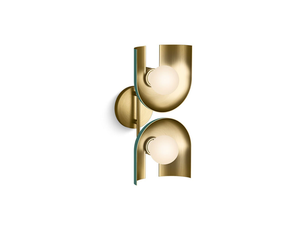Jabot® Two-light sconce