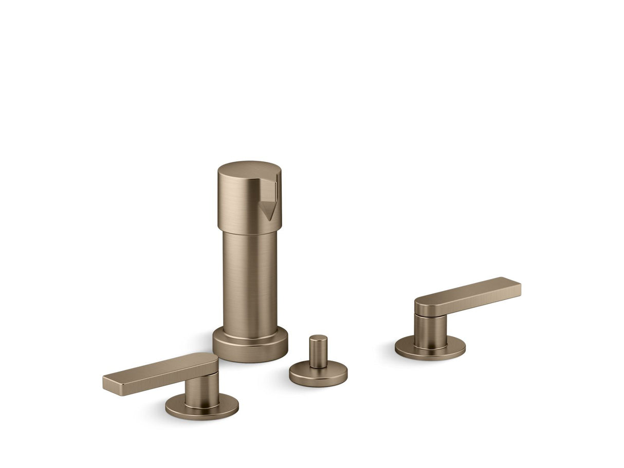 Composed® Widespread bidet faucet with lever handles