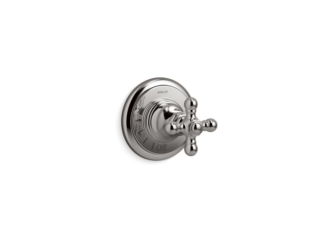 Artifacts® MasterShower® volume control valve trim with cross handle