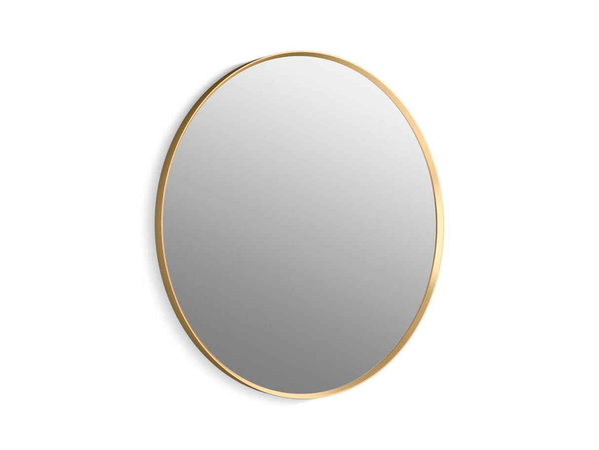 Essential 36" round framed mirror