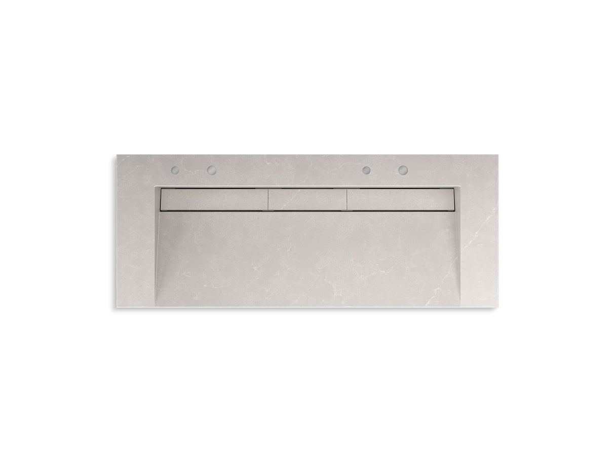 Constellation™ 60" wall-mount trough lavatory system
