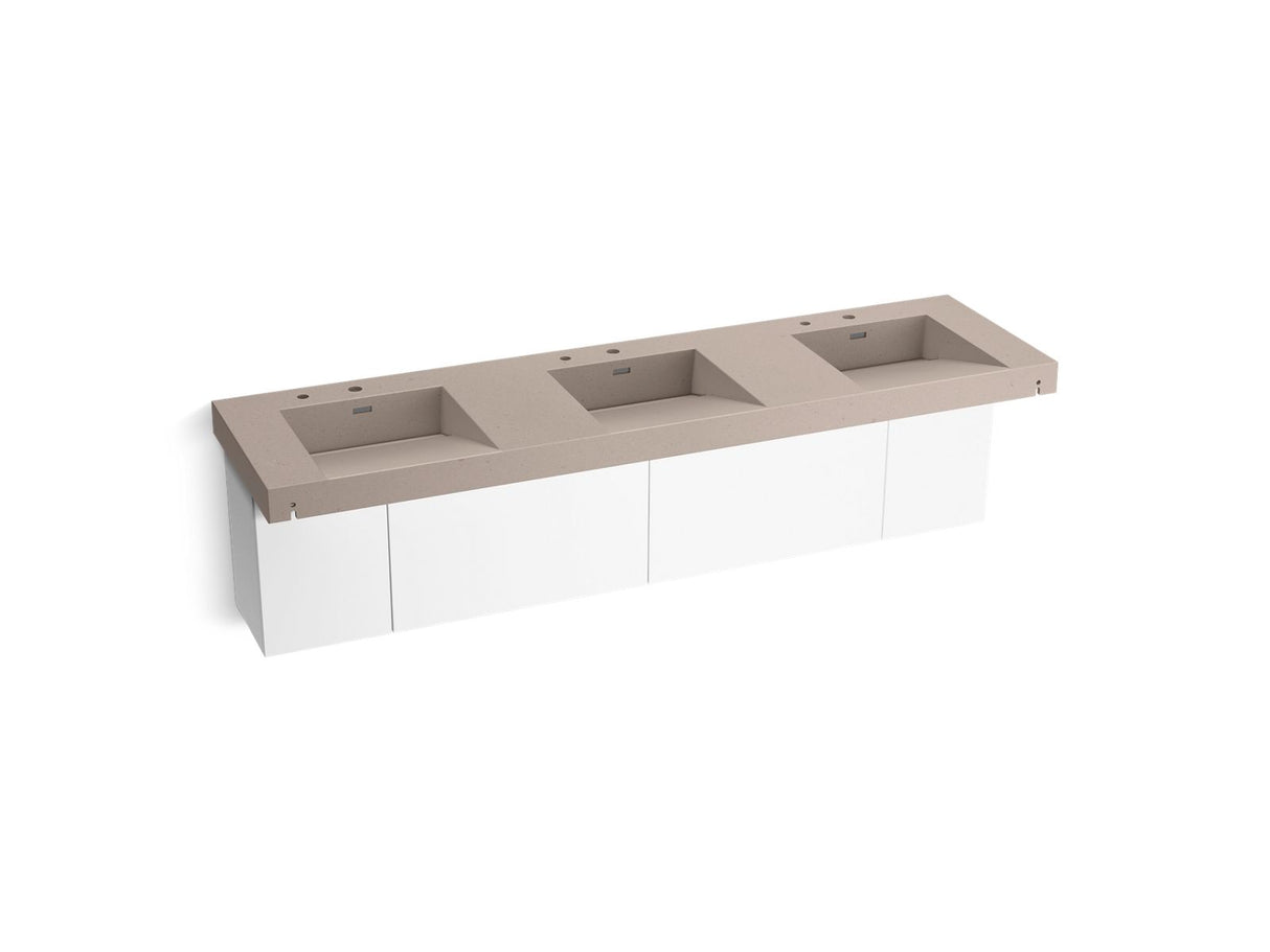 Constellation™ 90" wall-mount basin lavatory system