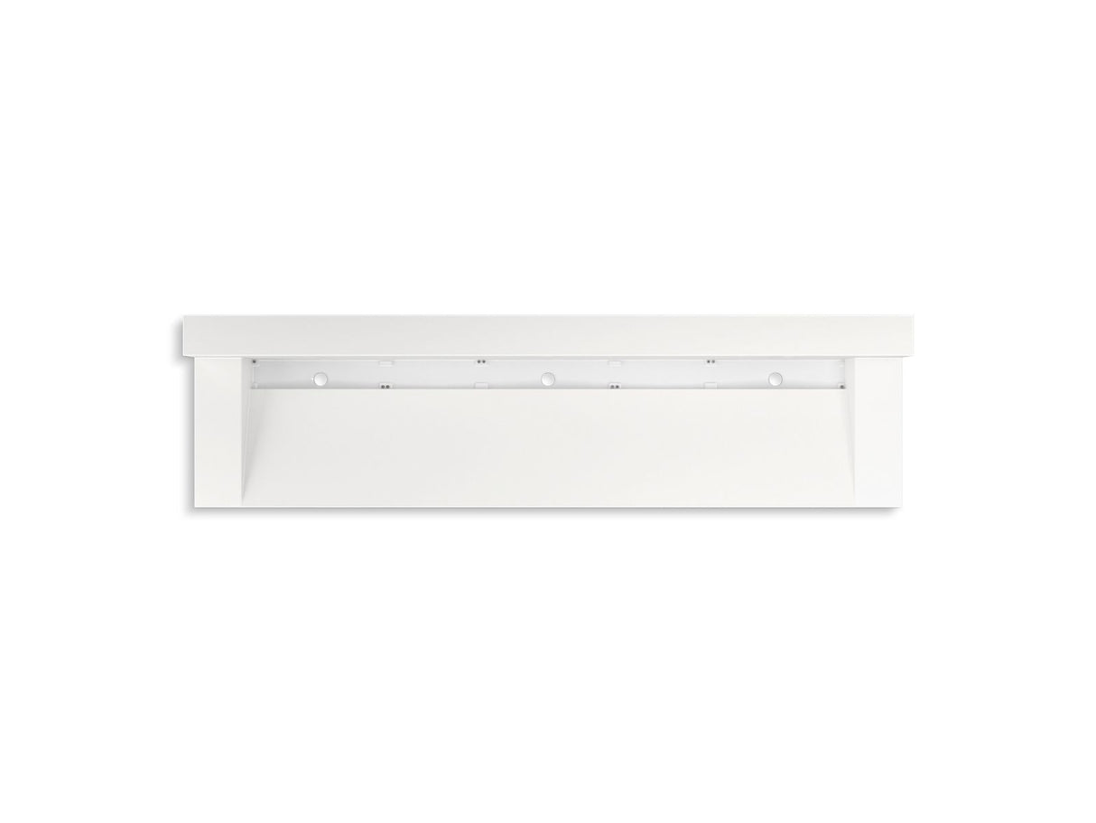 Constellation™ 90" wall-mount trough lavatory system with backsplash