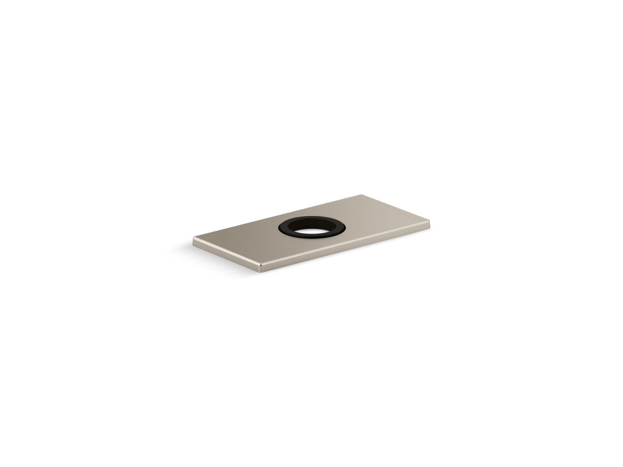 4" escutcheon plate for Insight™ and Kinesis® faucet