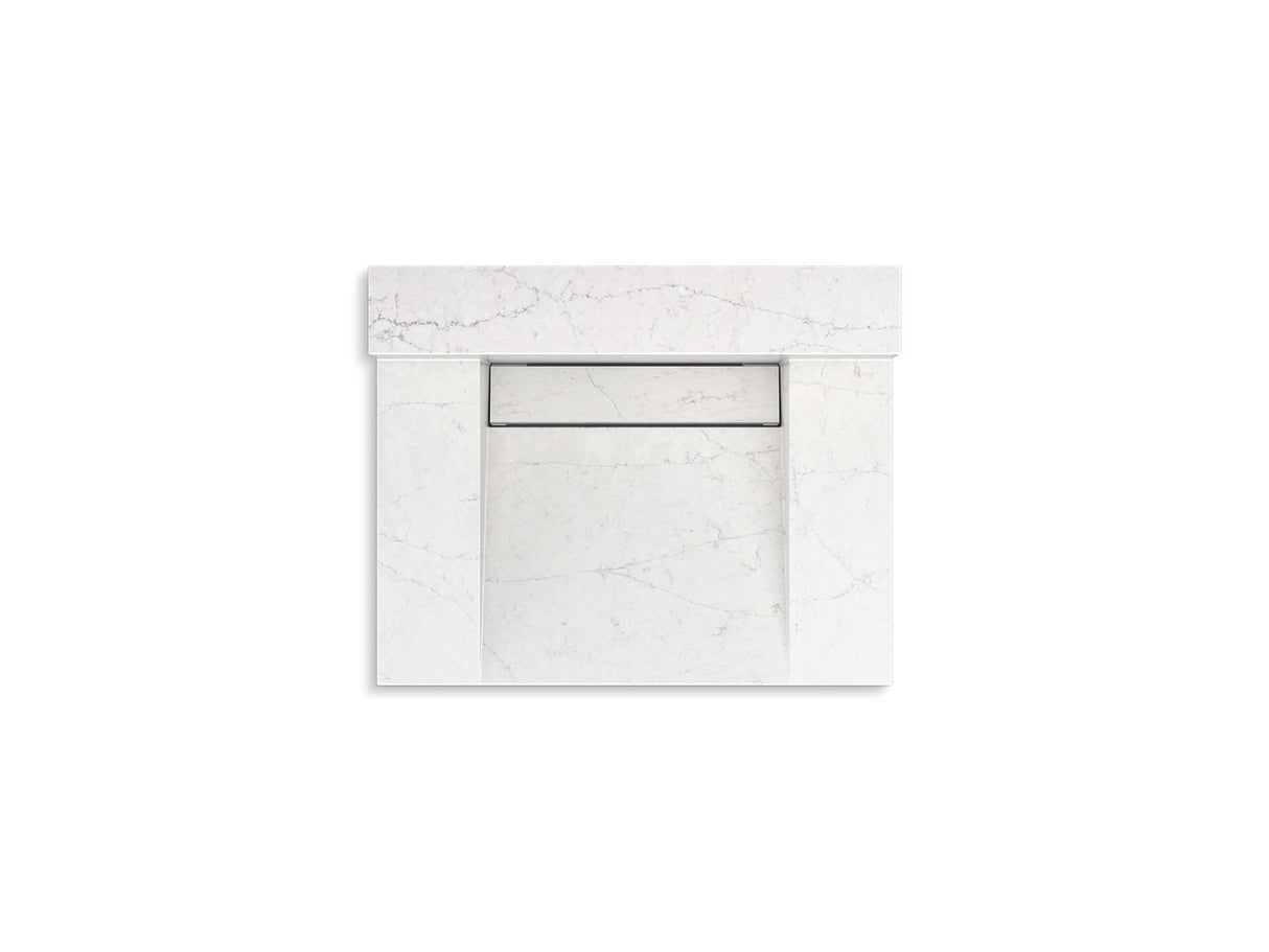Constellation™ 30" wall-mount lavatory system with backsplash