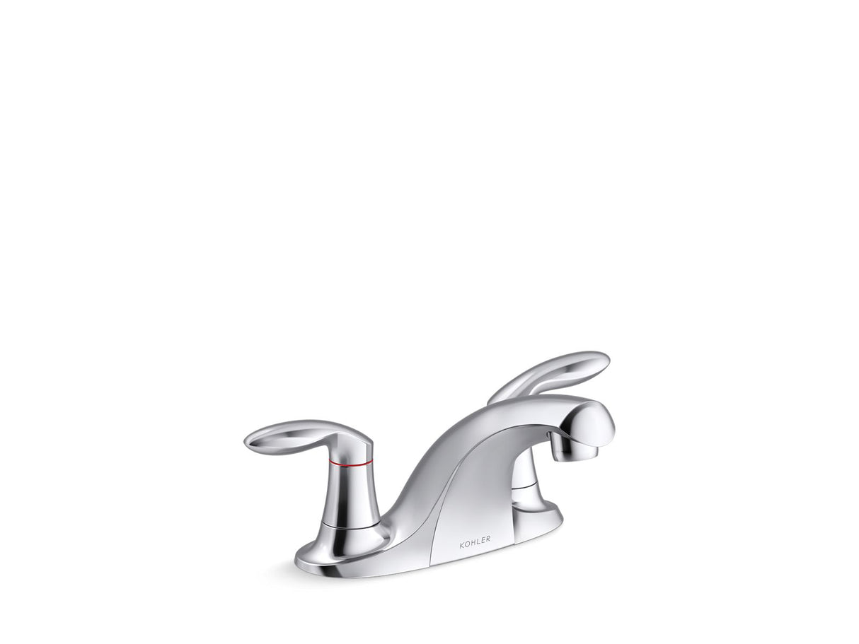 Coralais® Two-handle centerset lavatory faucet, less drain, 0.35 gpm