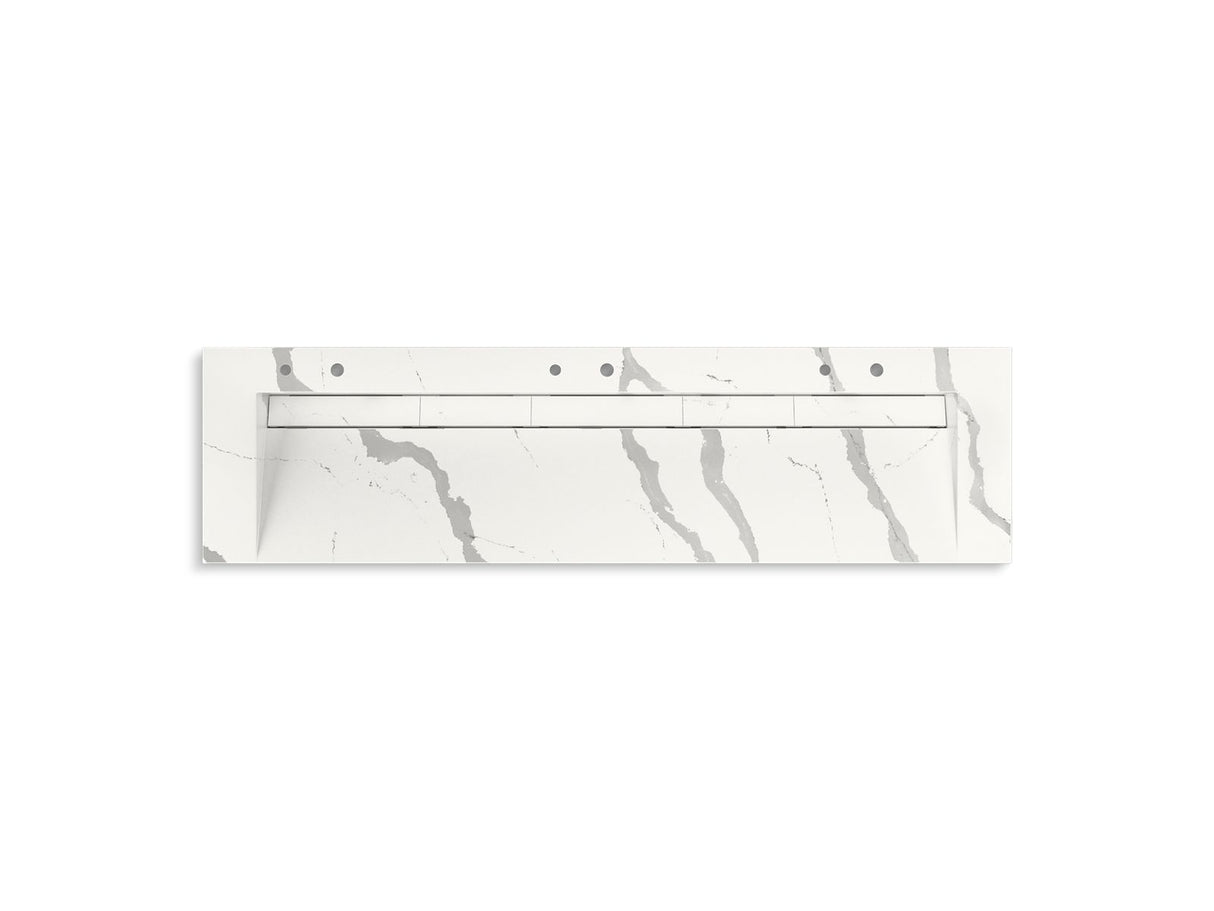 Constellation™ 90" wall-mount trough lavatory system