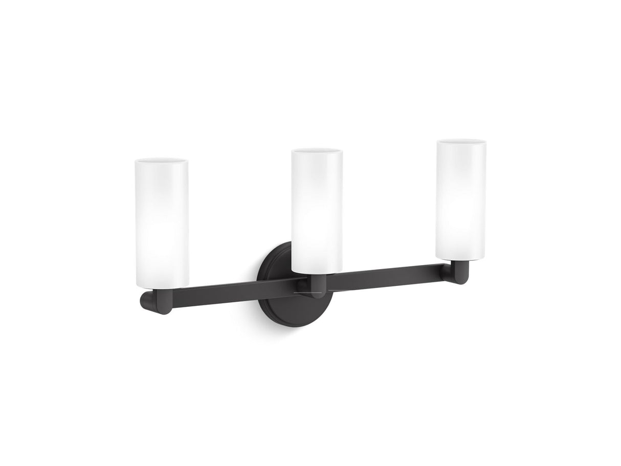 Crue® Three-light sconce