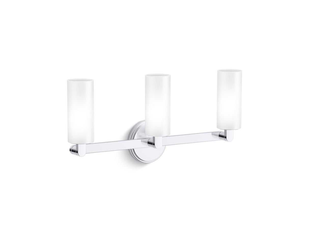 Crue® Three-light sconce