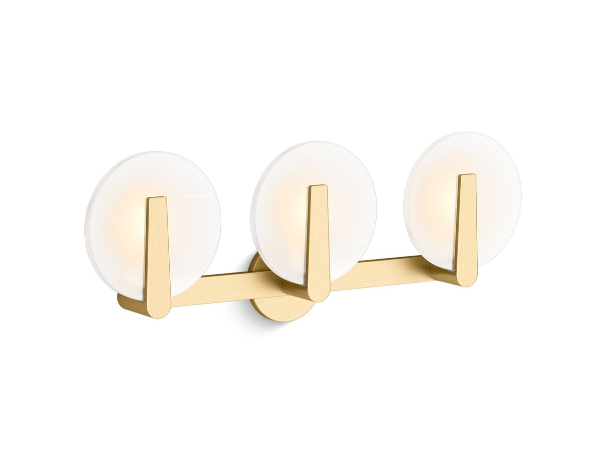 Hint® Three-light sconce