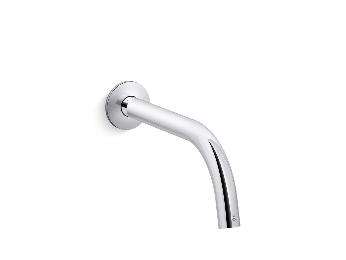 Components™ Touchless wall-mount lavatory faucet with Kinesis® sensor technology, Tube design, Cortex™-enabled, AC-powered, 0.5 gpm