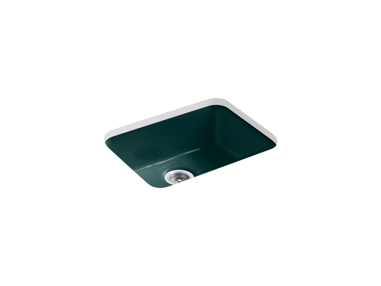 Iron/Tones® 24-1/4" top-/undermount single-bowl bar sink
