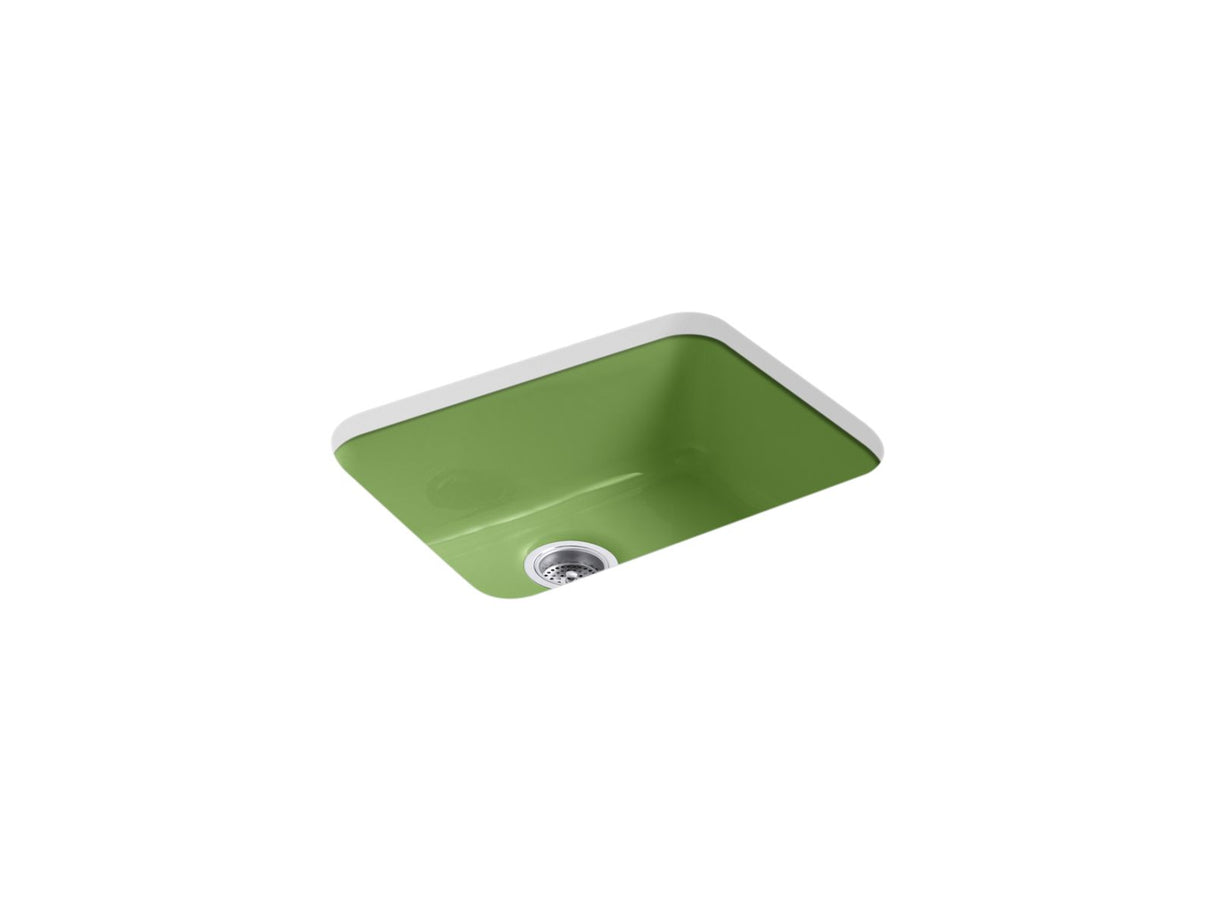 Iron/Tones® 24-1/4" top-/undermount single-bowl bar sink