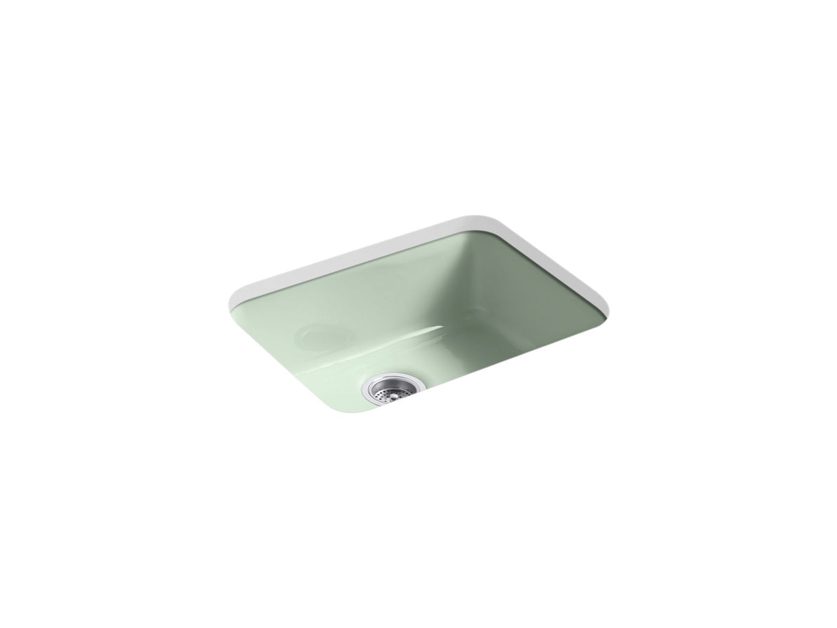 Iron/Tones® 24-1/4" top-/undermount single-bowl bar sink