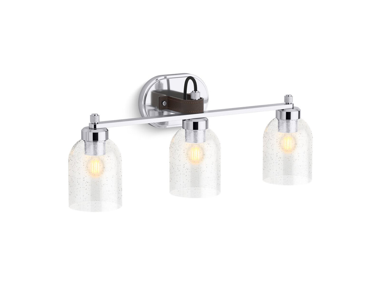 Tannage® Three-light sconce