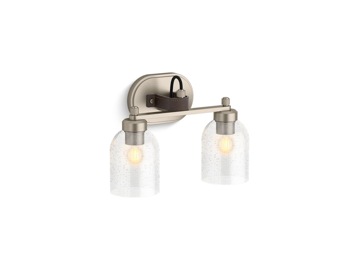 Tannage® Two-light sconce