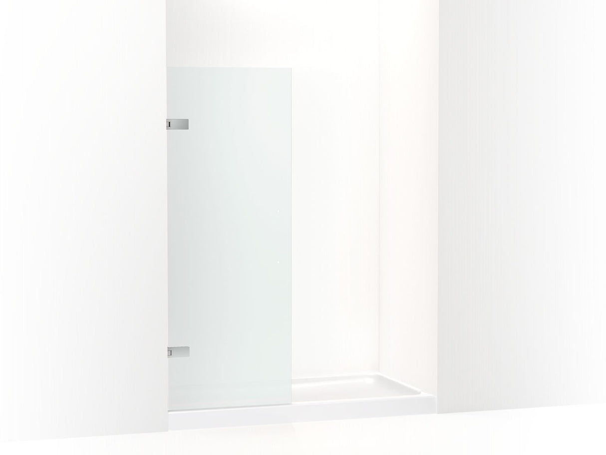 Composed™ 3/8" moving panel glass and hinges