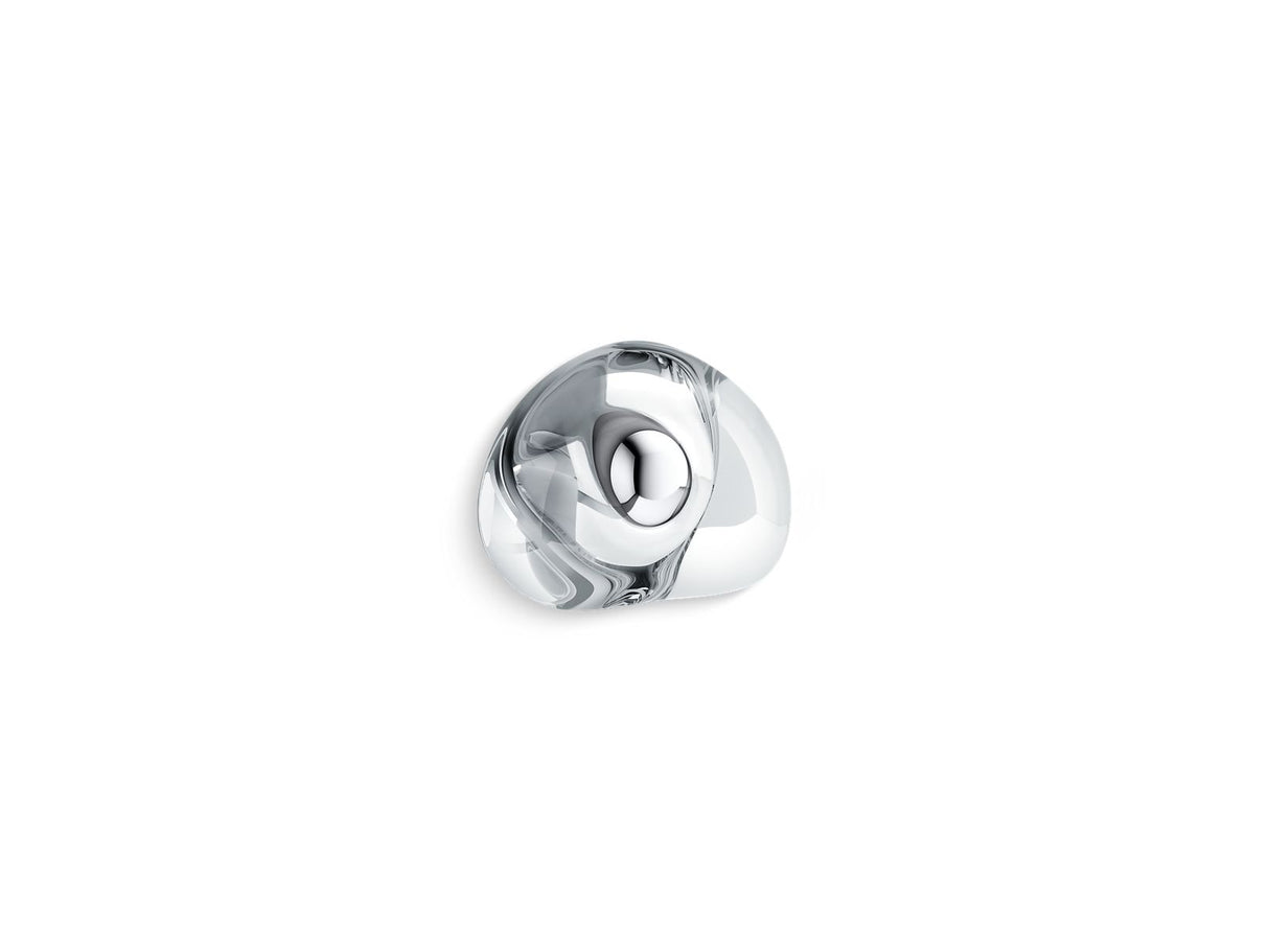 Landshapes® by Daniel Arsham Oval cabinet knob