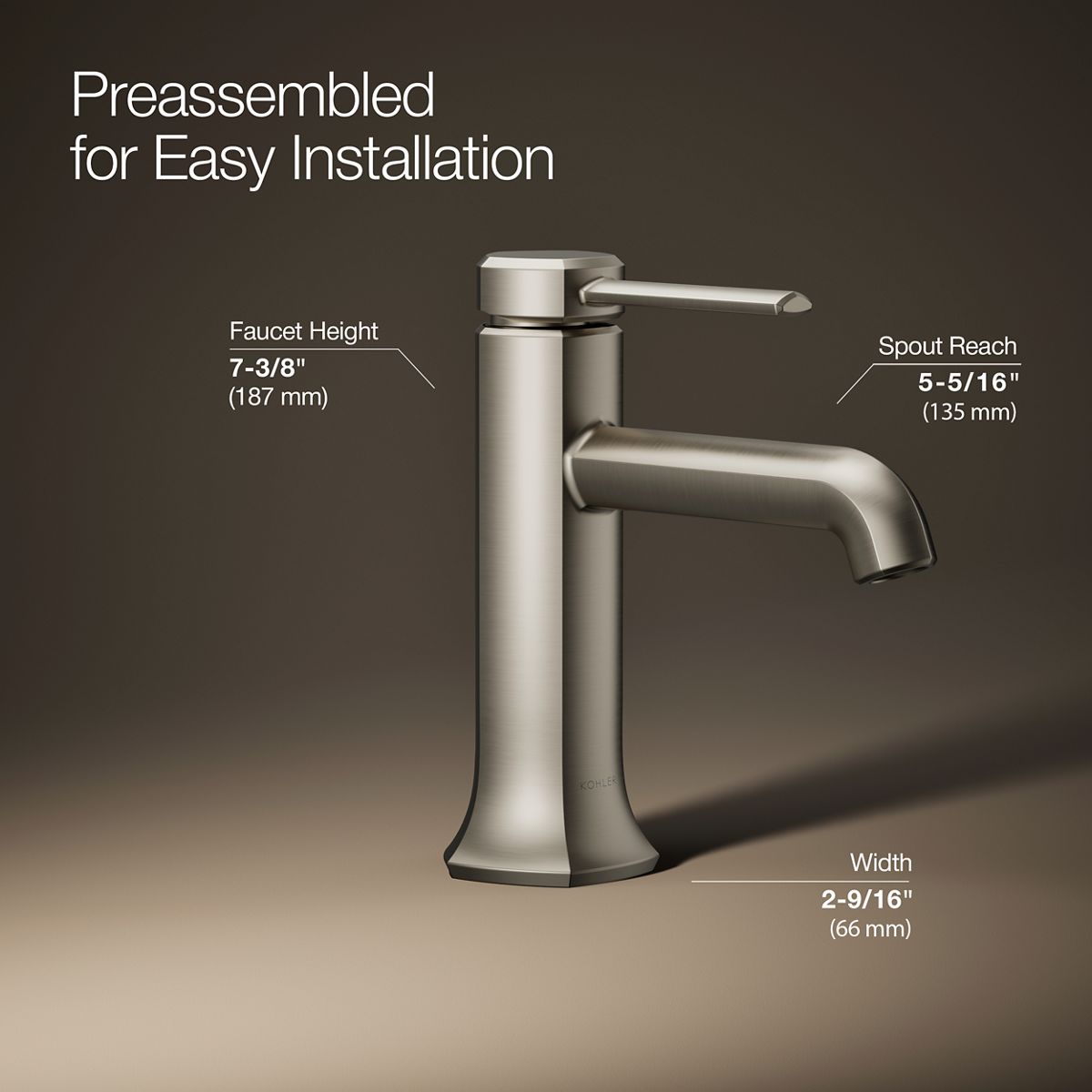 Occasion® Single-handle bathroom sink faucet, 1.2 gpm
