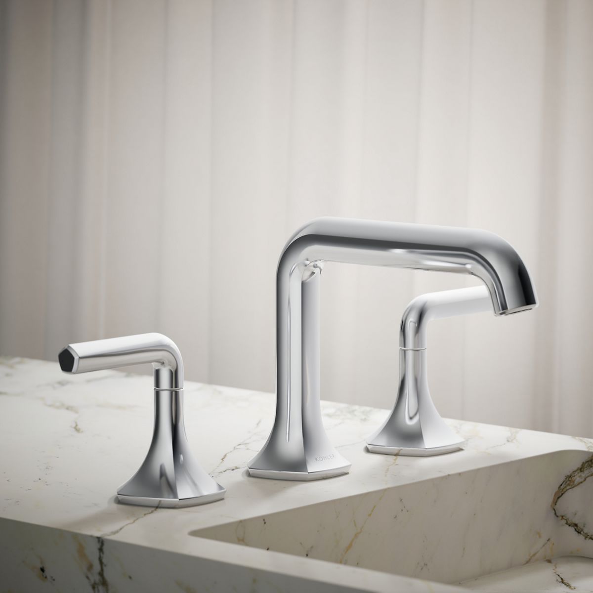 Occasion® Bathroom sink faucet spout with Straight design, 1.2 gpm