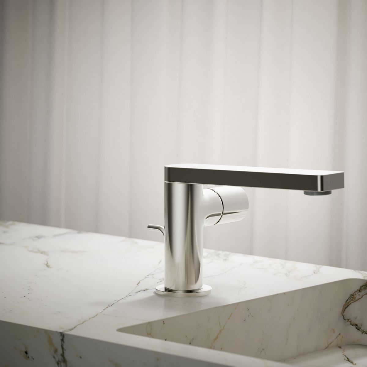 Composed® Single-handle bathroom sink faucet with Cylindrical handle, 1.2 gpm