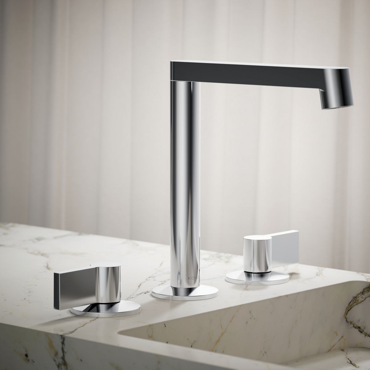 Components® Bathroom sink faucet spout with Row design, 1.2 gpm