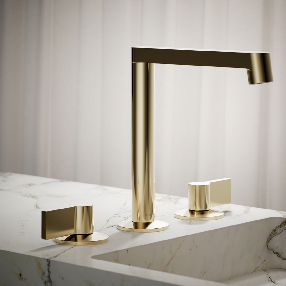 Components® Bathroom sink faucet spout with Row design, 1.2 gpm