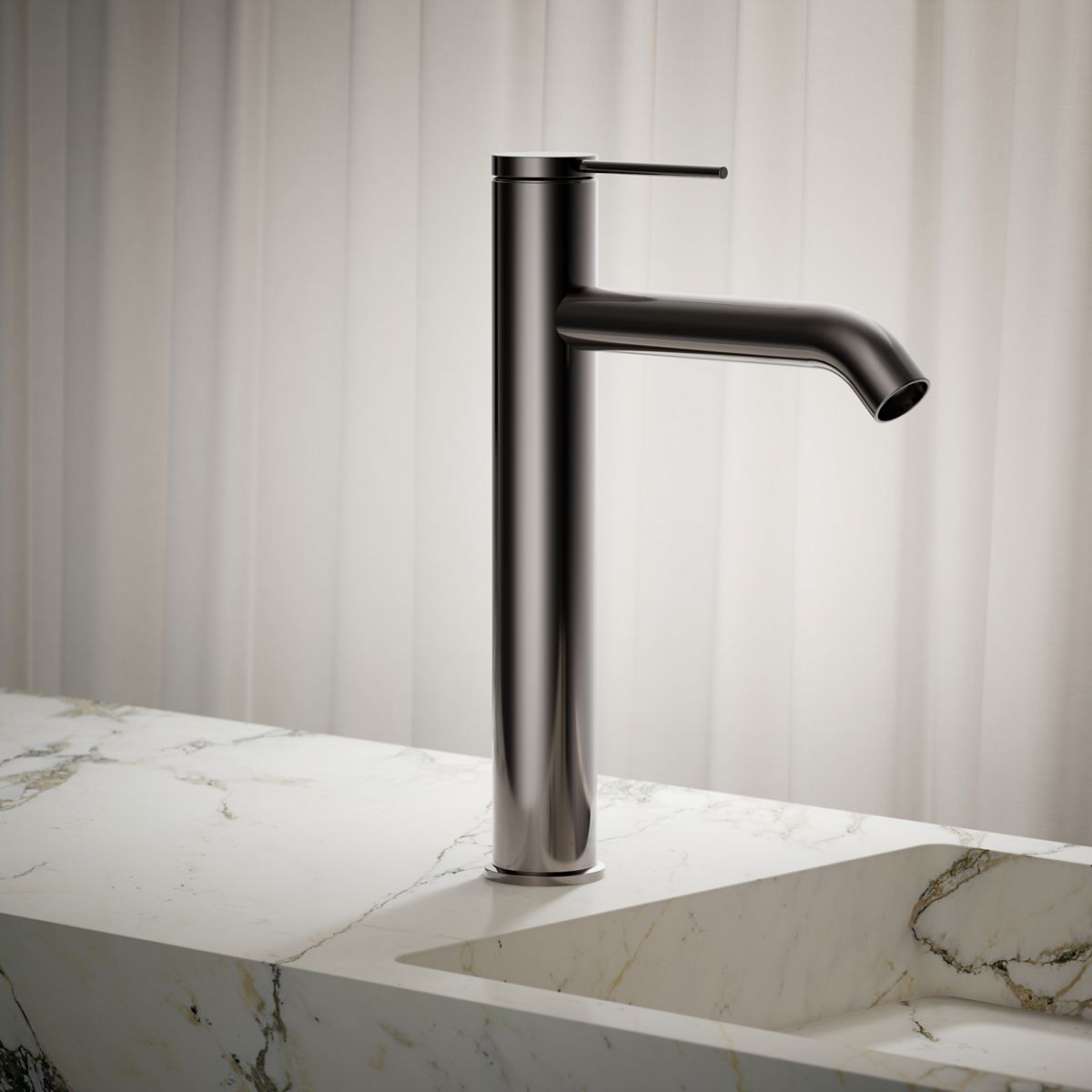 Components® Tall single-handle bathroom sink faucet, 1.2 gpm