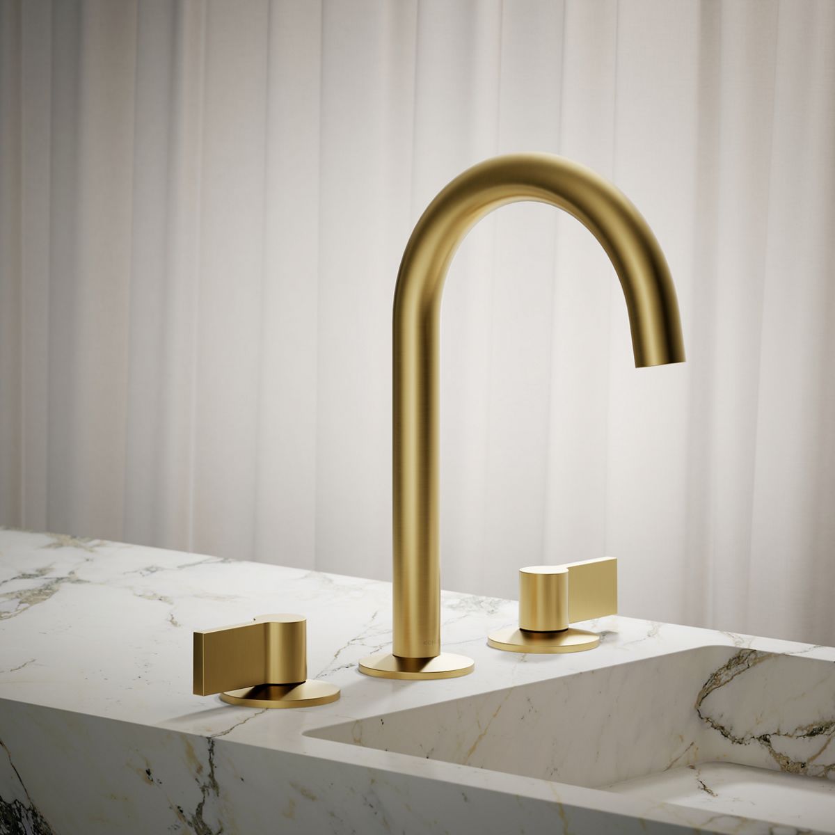 Components® Bathroom sink faucet spout with Tube design, 1.2 gpm