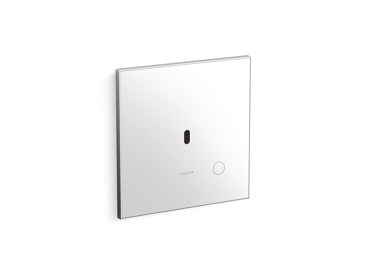 Mach Flex™ Glass faceplate for concealed touchless toilet flushometer, dual-flush (1.1 / 1.6 gpf)