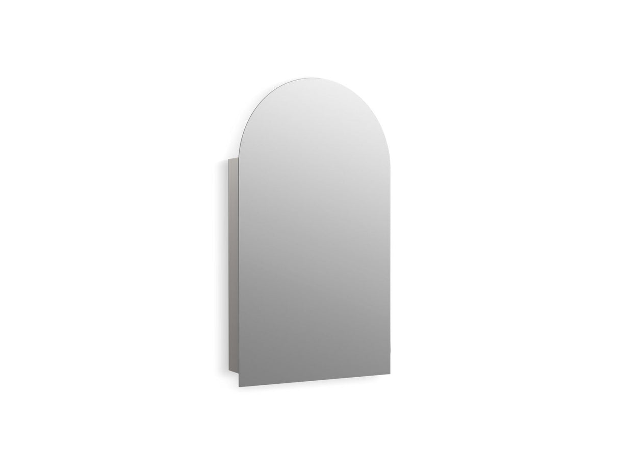 Verdera® 20" x 34" arched medicine cabinet, left-hinged