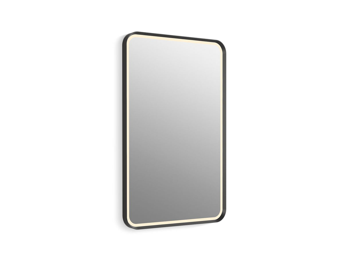 Essential Ultrabright 22" x 34" rectangular lighted framed mirror